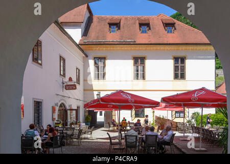 Les jeux, Kartause (Chartreuse) Gaming (Kartause Thron Maria), ancienne chartreuse, restaurant, région de Mostviertel, en Basse-Autriche, Autriche Banque D'Images