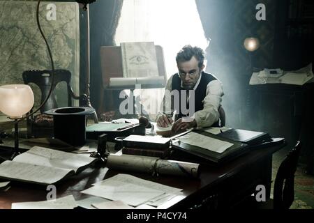 Titre original : LINCOLN. Titre en anglais : LINCOLN. Film Réalisateur : Steven Spielberg. Année : 2012. Stars : DANIEL DAY-LEWIS. Credit : Amblin Entertainment / Album Banque D'Images