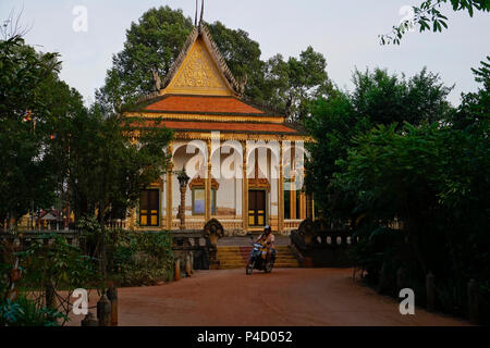 Le temple de Wat Preah Un Kau Asa à Siem Reap, Cambodge Banque D'Images