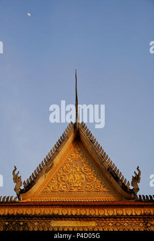 Le temple de Wat Preah Un Kau Asa à Siem Reap, Cambodge Banque D'Images