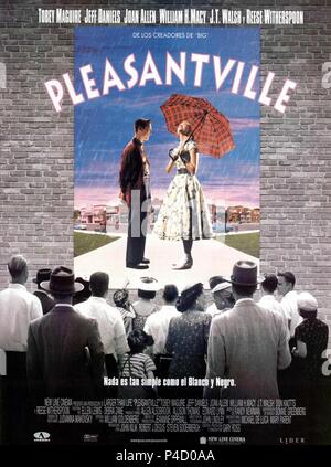 Titre original : Pleasantville. Titre en anglais : Pleasantville. Directeur de film : GARY ROSS. Année : 1998. Credit : New Line Cinema / Album Banque D'Images