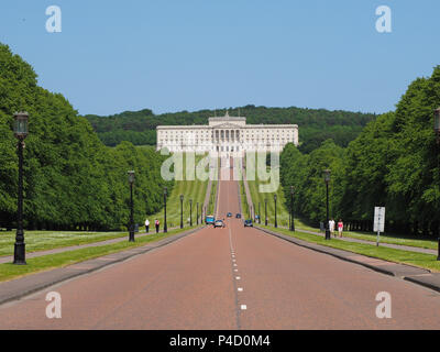 BELFAST, Royaume-Uni - CIRCA Juin 2018 : Édifices du Parlement (aka comme Stormont) Banque D'Images