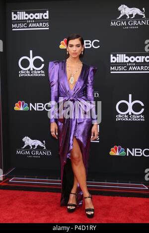 2018 Billboard Music Awards au MGM Grand Garden Arena le 20 mai 2018 à Las Vegas, NV comprend : Dua Lipa Où : Las Vegas, Nevada, United States Quand : 20 mai 2018 Credit : Nicky Nelson/WENN.com Banque D'Images
