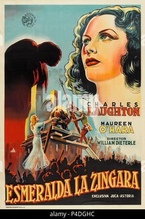Titre original : Le Bossu de Notre-Dame. Titre en anglais : Le Bossu de Notre-Dame. Film Réalisateur : William DIETERLE. Année : 1939. Credit : RKO / Album Banque D'Images