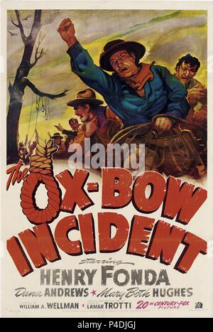 Film Original Titre : L'OX-BOW INCIDENT. Titre en anglais : L'OX-BOW INCIDENT. Film Réalisateur : William A. WELLMAN. Année : 1943. Crédit : 20TH CENTURY FOX / Album Banque D'Images