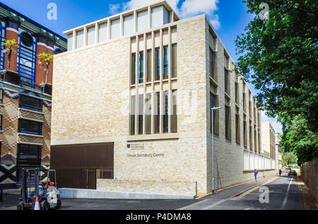 Simon Centre Sainsbury, partie de la Judge Business School, Cambridge University. Ouvert en 2018, l'architecte Stanton Williams Banque D'Images