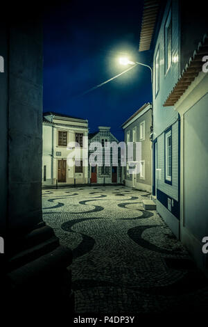 Europa, Portugal, Aveiro, Häuser, Platz, la façade Banque D'Images