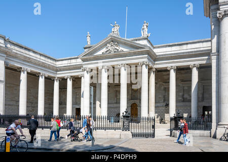 Bâtiment de la Bank of Ireland, College Green, Temple Bar, Dublin, Leinster Province, République d'Irlande Banque D'Images