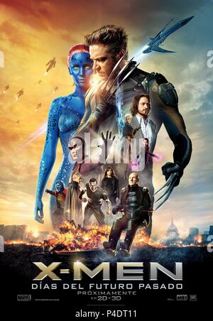 Titre original : X-Men : DAYS OF FUTURE PAST. Titre en anglais : X-Men : DAYS OF FUTURE PAST. Film Réalisateur : Bryan Singer. Année : 2014. Credit : Twentieth Century Fox / Album Banque D'Images