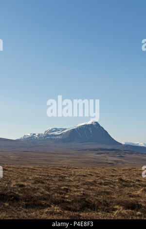 Ben l'espoir et une Mhoine moorland, Sutherland Banque D'Images