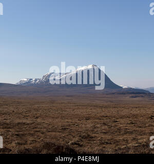 Ben l'espoir et une Mhoine moorland, Sutherland Banque D'Images