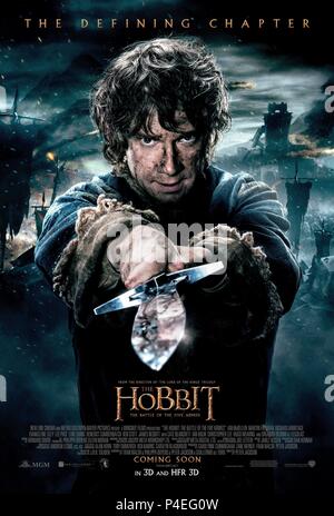 Film Original Titre : HOBBIT, LE : LA BATAILLE DES CINQ armées. Titre en anglais : HOBBIT, LE : LA BATAILLE DES CINQ armées. Directeur de film : PETER JACKSON. Année : 2014. Credit : New Line Cinema / Album Banque D'Images