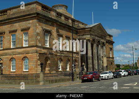 Bâtiment de comté et Sheriff Court, Ayr, Scotland Banque D'Images