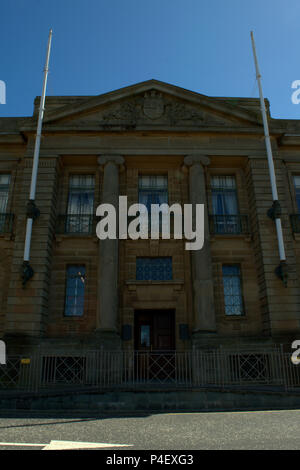 Bâtiment de comté et Sheriff Court, Ayr, Scotland Banque D'Images