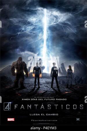 Titre original : Les Quatre Fantastiques. Titre en anglais : Les Quatre Fantastiques. Directeur : JOSH TRANK Film. Année : 2015. Credit : Twentieth Century Fox / Album Banque D'Images