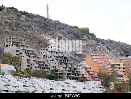 Juin 2018 - Espagnol maisons et appartements de vacances sur l'île de Tenerife. Banque D'Images