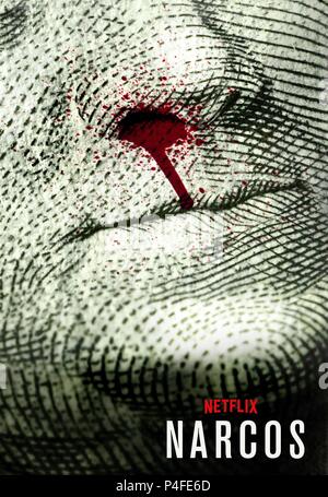 Titre original : NARCOS. Titre en anglais : NARCOS. Directeur de film : GUILLERMO NAVARRO ; JOSE PADILHA, ANDRES BAIZ ; FERNANDO COIMBRA. Année : 2015. Credit : NETFLIX / Album Banque D'Images