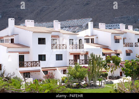 Juin 2018 - Espagnol maisons et appartements de vacances sur l'île de Tenerife. Banque D'Images