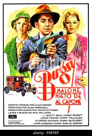 Titre original : bugsy MALONE. Titre en anglais : BUGSY MALONE. Directeur de film : ALAN PARKER. Année : 1976. Credit : PARAMOUNT PICTURES / Album Banque D'Images