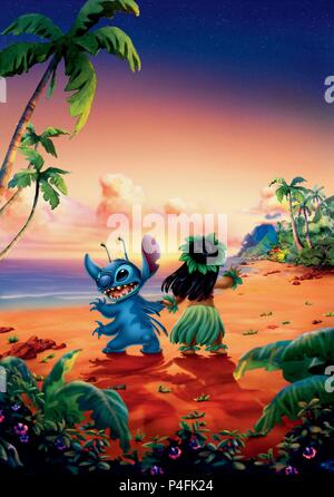 Titre original : Lilo & Stitch. Titre en anglais : Lilo & Stitch. Directeur de film : DEAN DEBLOIS, Chris Sanders. Année : 2002. Credit : WALT DISNEY PICTURES / Album Banque D'Images