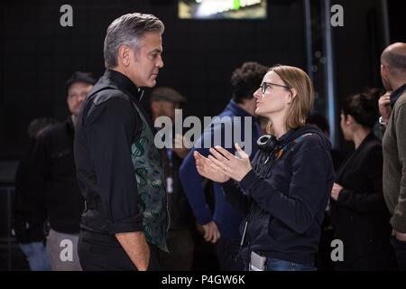 Film Original Titre : de l'argent monstre. Titre en anglais : de l'argent monstre. Directeur de film : JODIE FOSTER. Année : 2016. Stars : GEORGE CLOONEY, JODIE FOSTER. Credit : ALLÉGEANCE THÉÂTRE/SMOKEHOUSE PICTURES/Tristar Pictures/VILL / Album Banque D'Images