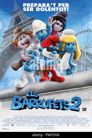 Titre original : Les Schtroumpfs 2. Titre en anglais : Les Schtroumpfs 2. Directeur : RAJA GOSNELL Film. Année : 2013. Credit : Columbia Pictures / Album Banque D'Images