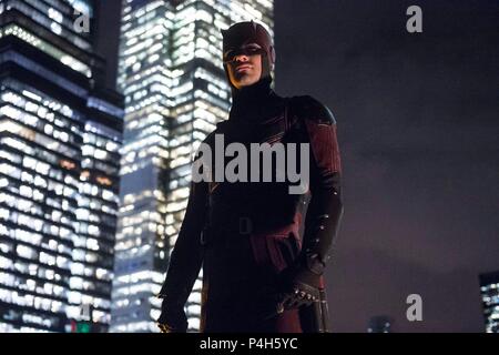 Titre original : DAREDEVIL. Titre en anglais : DAREDEVIL. Directeur de film : PHIL ABRAHAM ; PETER HOAR. Année : 2015. Stars : Charlie Cox. Credit : ABC Studios / Album Banque D'Images