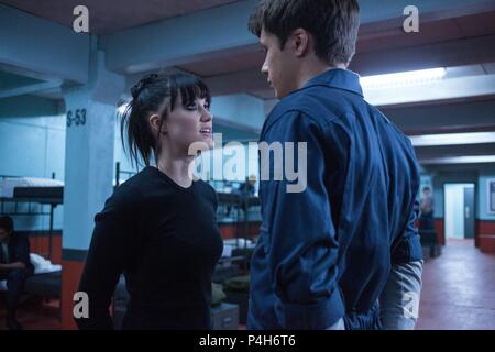 Titre original : la 5ème vague. Titre en anglais : la 5ème vague. Directeur de film : J BLAKESON. Année : 2016. Stars : MAIKA MONROE. Credit : COLUMBIA PICTURES/GK/FILMS/CAPITAL LSTAR FILMS/MATERI / Album Banque D'Images