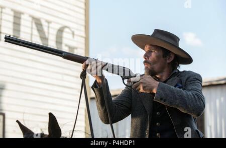 Titre original : The Magnificent Seven. Titre en anglais : The Magnificent Seven. Réalisateur : Antoine Fuqua. Année : 2016. Stars : Ethan Hawke. Credit : MGM/Columbia Pictures/CAPITAL LSTAR/VILLAGE ROADSHOW PHOTO / Album Banque D'Images