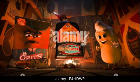 Titre original : SAUCISSE PARTIE. Titre en anglais : SAUCISSE PARTIE. Directeur de film : CONRAD VERNON ; GREG TIERNAN. Année : 2016. Credit : PIC de l'ANNAPURNA/AZOTE STUDIOS CANADA/POINT GREY PIC/SPE / Album Banque D'Images