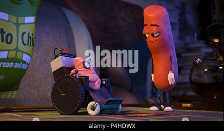 Titre original : SAUCISSE PARTIE. Titre en anglais : SAUCISSE PARTIE. Directeur de film : CONRAD VERNON ; GREG TIERNAN. Année : 2016. Credit : PIC de l'ANNAPURNA/AZOTE STUDIOS CANADA/POINT GREY PIC/SPE / Album Banque D'Images