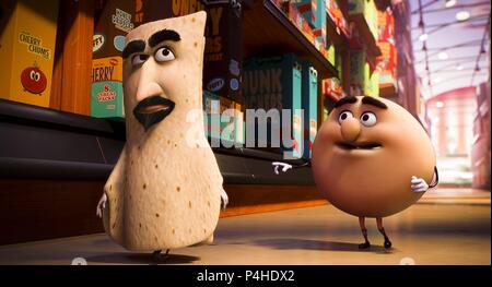 Titre original : SAUCISSE PARTIE. Titre en anglais : SAUCISSE PARTIE. Directeur de film : CONRAD VERNON ; GREG TIERNAN. Année : 2016. Credit : PIC de l'ANNAPURNA/AZOTE STUDIOS CANADA/POINT GREY PIC/SPE / Album Banque D'Images