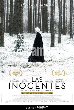 Film Original Titre : LES innocentes. Titre en anglais : LES innocentes. Film Réalisateur : Anne Fontaine. Année : 2016. Credit : MANDARIN FILMS/FILM/AÉROPLAN MARS FILMS/France 2 Cinéma/SCOP / Album Banque D'Images