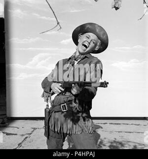 Titre original : Calamity Jane. Titre en anglais : Calamity Jane. Directeur du film : DAVID BUTLER. Année : 1953. Stars : Doris Day. Credit : Warner Brothers / Album Banque D'Images