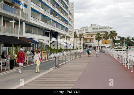Juan Le Pins, Antibes, France, juin 2018, d''une vue sur la ville Banque D'Images