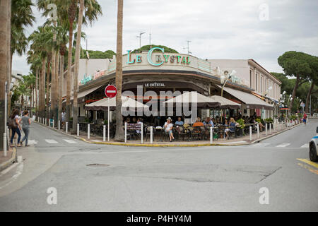 Juan Le Pins, Antibes, France, juin 2018, d''une vue sur la ville Banque D'Images