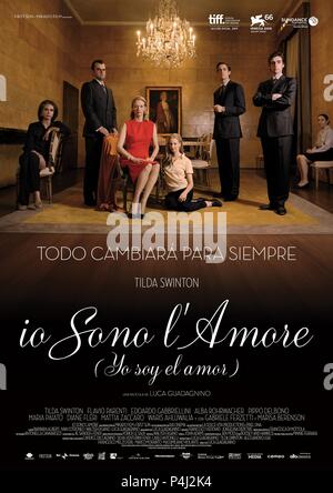 Titre original : IO SONO L'AMORE. Titre en anglais : je suis l'amour. Directeur : Film de Luca Guadagnino. Année : 2009. Credit : PREMIER SUN/MIKADO FILM/RAI Cinema / Album Banque D'Images