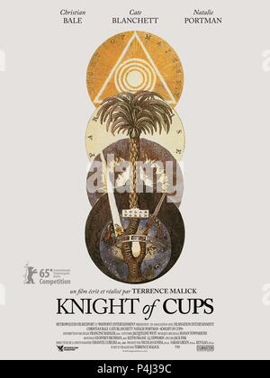 Titre original : KNIGHT OF CUPS. Titre en anglais : CHEVALIER DE TASSES. Film Réalisateur : TERRENCE MALICK. Année : 2015. Credit : films de cornouiller/WAYPOINT LOISIRS / Album Banque D'Images