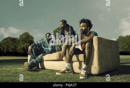 Titre original : Atlanta. Titre en anglais : Atlanta. Directeur de film : DONALD GLOVER. Année : 2016. Stars : DONALD GLOVER ; BRIAN TYREE HENRY ; LAKEITH STANFIELD. Credit : FX PRODUCTIONS / Album Banque D'Images