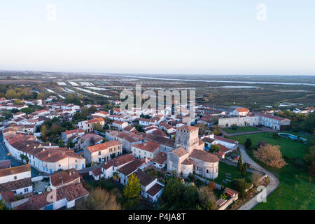 France, Saintonge Charente Maritime, Hiers Brouage Brouage, citadelle, intitulée Les Plus Beaux Villages de France (Les Plus Beaux Villages de Fran Banque D'Images