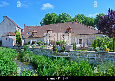 Le Clos de la Vouge, hotel restaurant, Vougeot, Côte d ou bourgogne, france Banque D'Images