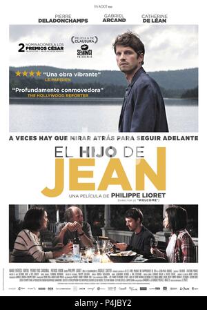 Titre original : LE FILS DE JEAN. Titre en anglais : un enfant. Directeur : Philippe Lioret Film. Année : 2016. Credit : FIN AOUT PROD/FRANCE3 CINEMA/item7/CANAL +/OCS/FRANCE TÉLÉVISION / Album Banque D'Images