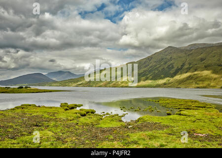 Paysage de Killary, un fjord de 16 km de long dans le Connemara, Irlande Banque D'Images
