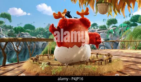 Titre original : Angry Birds. Titre en anglais : Angry Birds. Directeur du film : DANNY MCBRIDE ; CLAY KAYTIS ; FERGAL REILLY. Année : 2016. Credit : Sony Pictures Imageworks / Album Banque D'Images