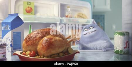 Titre original : La vie secrète des animaux domestiques. Titre en anglais : La vie secrète des animaux domestiques. Directeur de film : CHRIS RENAUD ; YARROW CHENEY. Année : 2016. Credit : ILLUMINATION ENTERTAINMENT/UNIVERSAL PICTURES / Album Banque D'Images