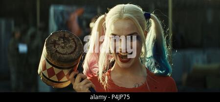 Titre original : LE SUICIDE SQUAD. Titre en anglais : LE SUICIDE SQUAD. Directeur du film : David Ayer. Année : 2016. Stars : MARGOT ROBBIE. Credit : Warner Bros Pictures / Album Banque D'Images