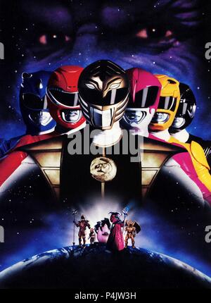 Titre original : Mighty Morphin Power Rangers : THE MOVIE. Titre en anglais : Mighty Morphin Power Rangers : THE MOVIE. Directeur de film : BRYAN SPICER ; STEVE WANG. Année : 1995. Crédit : 20TH CENTURY FOX / Album Banque D'Images