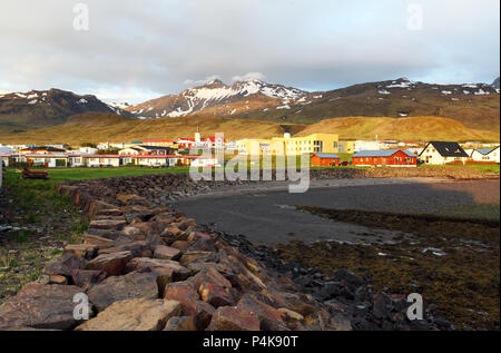 La montagne Nice Pays Islande Banque D'Images