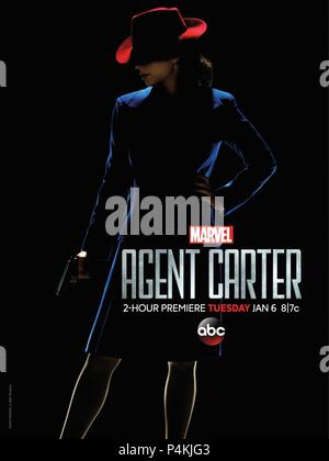 Titre original : l'AGENT CARTER. Titre en anglais : L'AGENT CARTER. Année : 2015. Credit : ABC / Album Banque D'Images