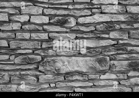 Détaillées haute vieille brique en pierre mince texture. Banque D'Images